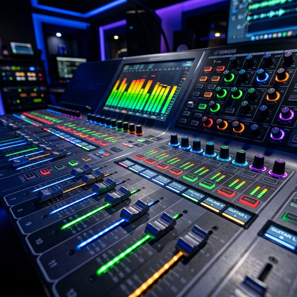 Consolas de Mezcla y Sonido FYC